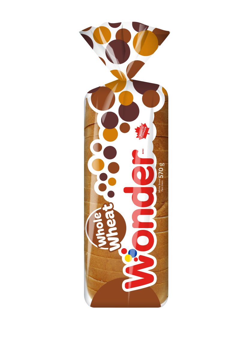 100% Whole Wheat Bread 570g – Wonderbreads