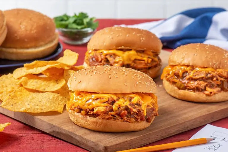 Chicken Enchiladas in a Bun