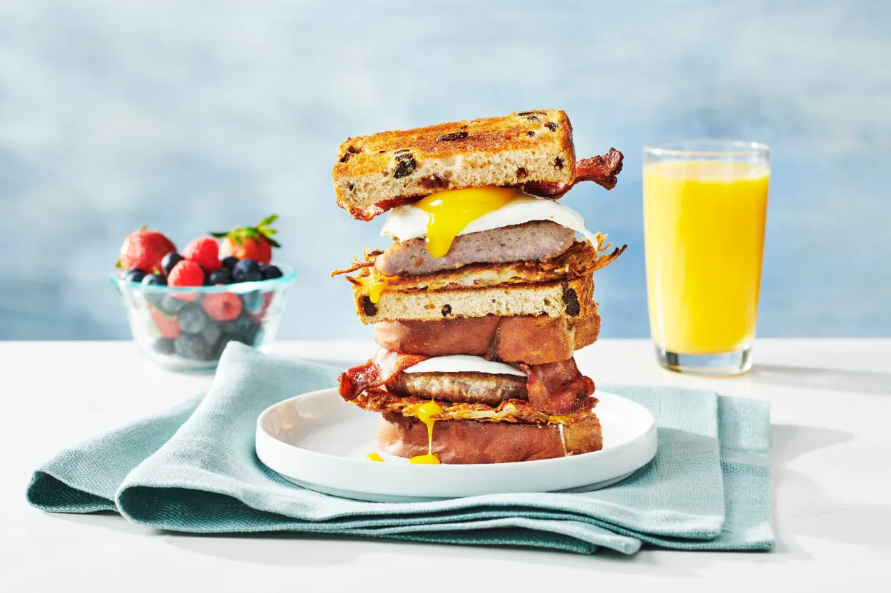 Cinnamon Raisin Breakfast Sandwich