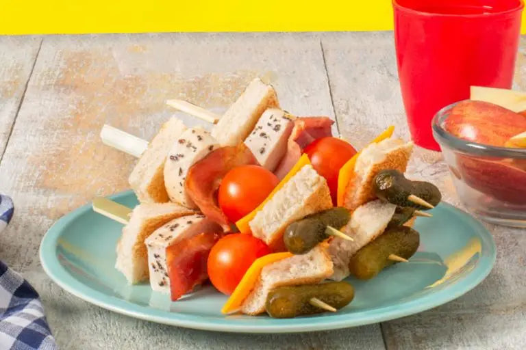 Easy Crispy Chicken Club Kabobs