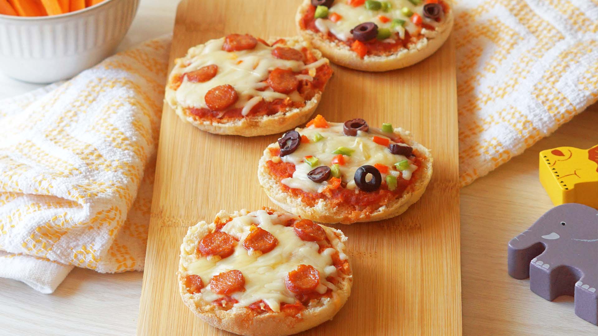 English Muffin Pizzas