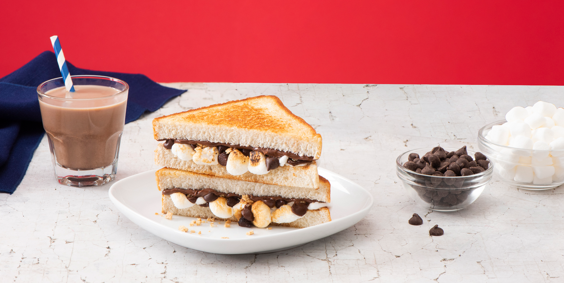 Campfire S'Mores Sandwich