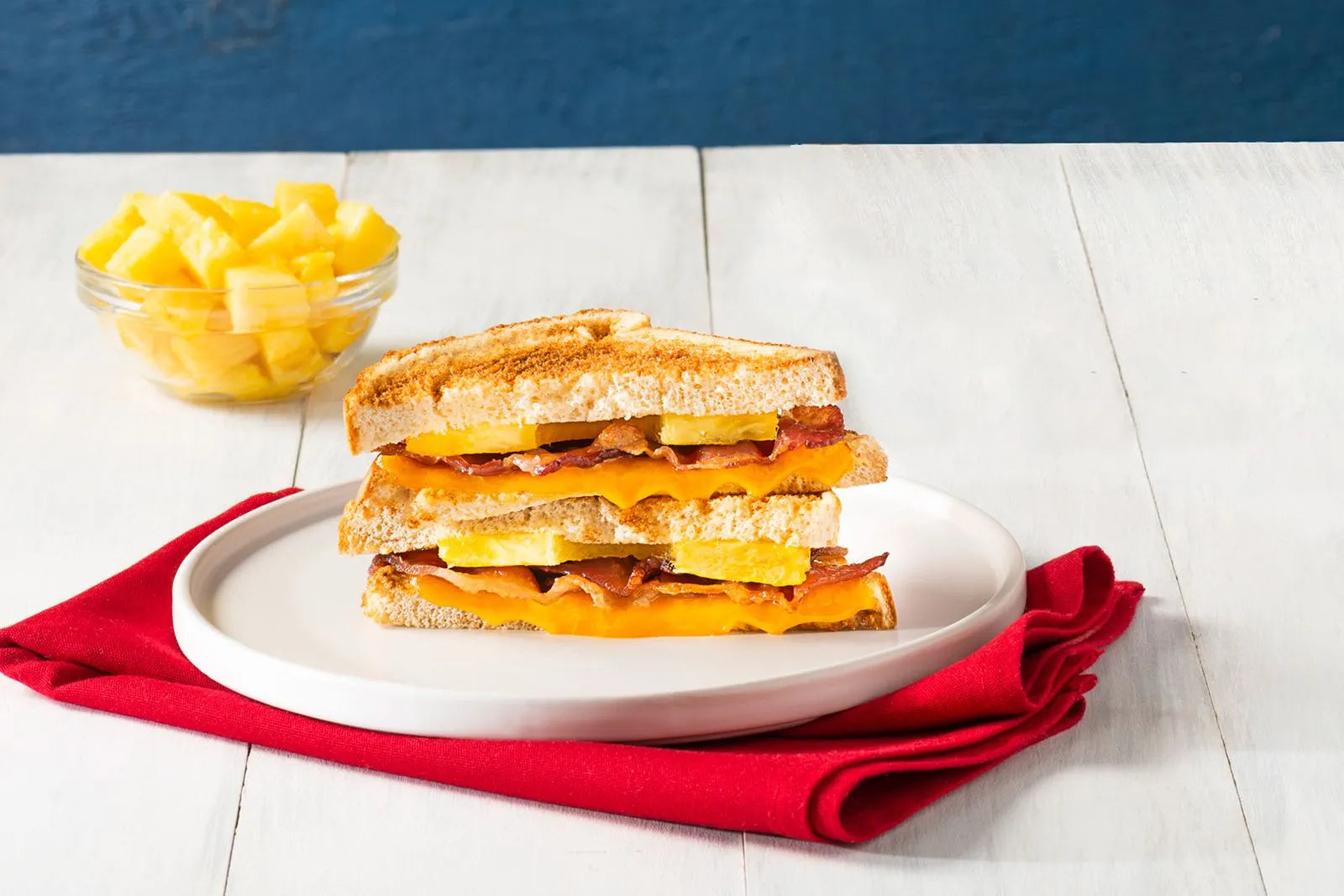 Hawaiian Grilled Cheese