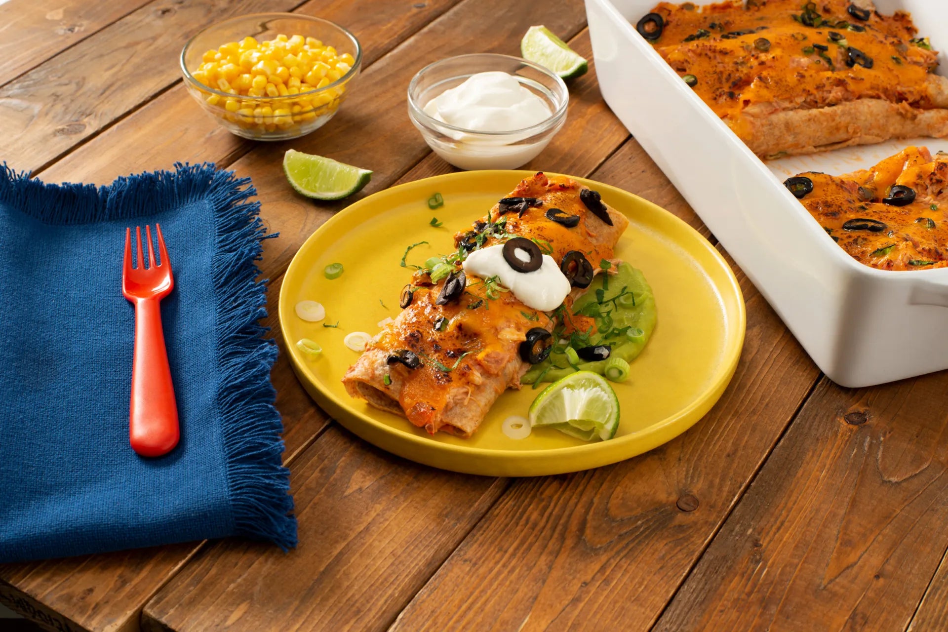Kid and Freezer Friendly Enchiladas