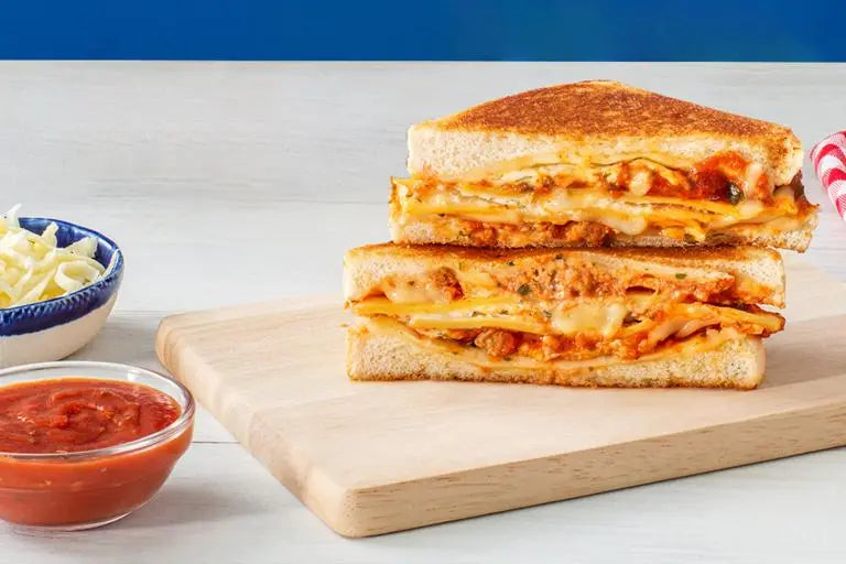 Last Night’s Lasagna Grilled Cheese