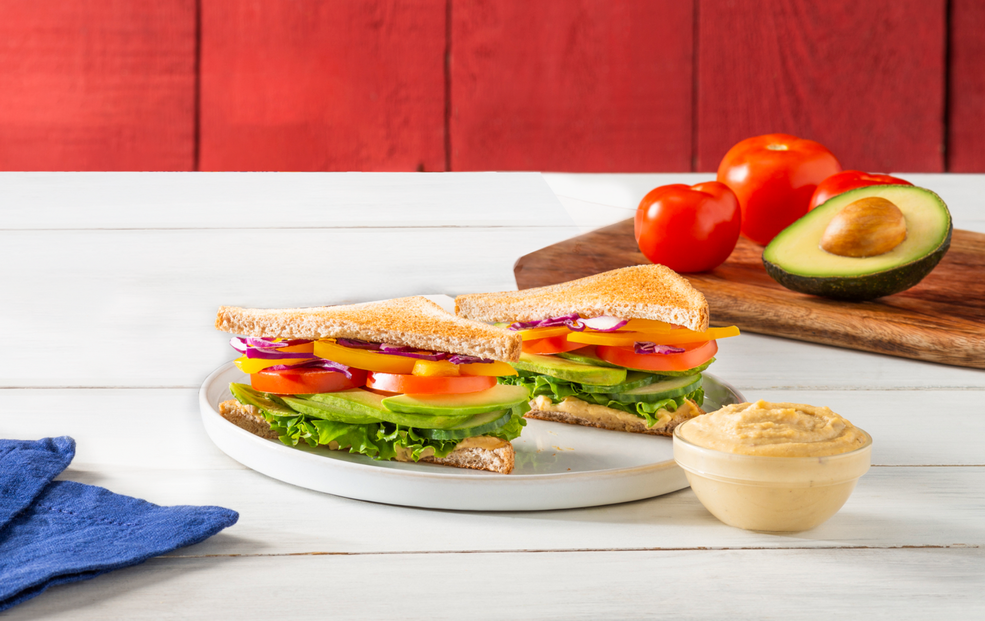 Easy Kid Friendly Veggie Sandwich