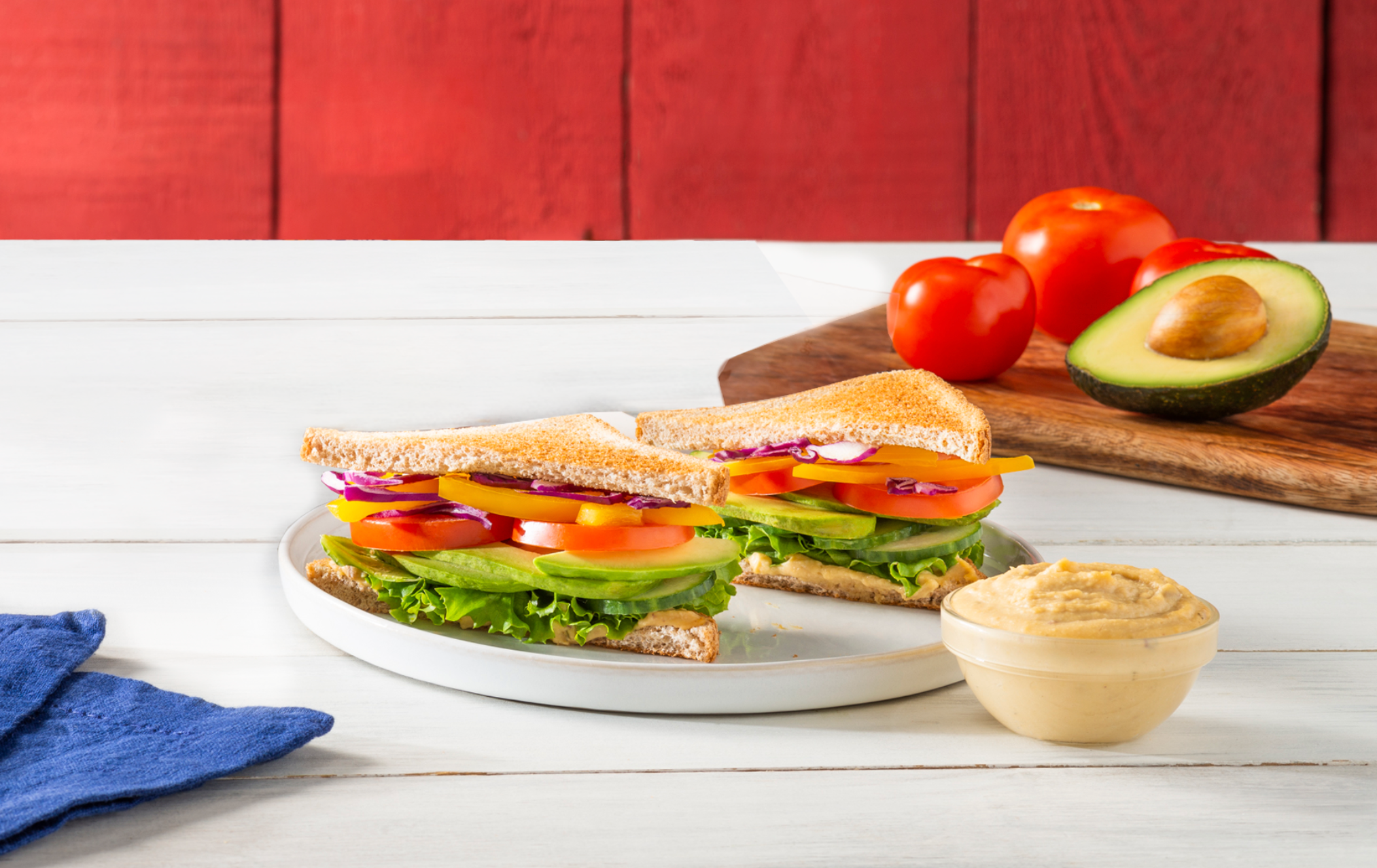 Easy Kid Friendly Veggie Sandwich