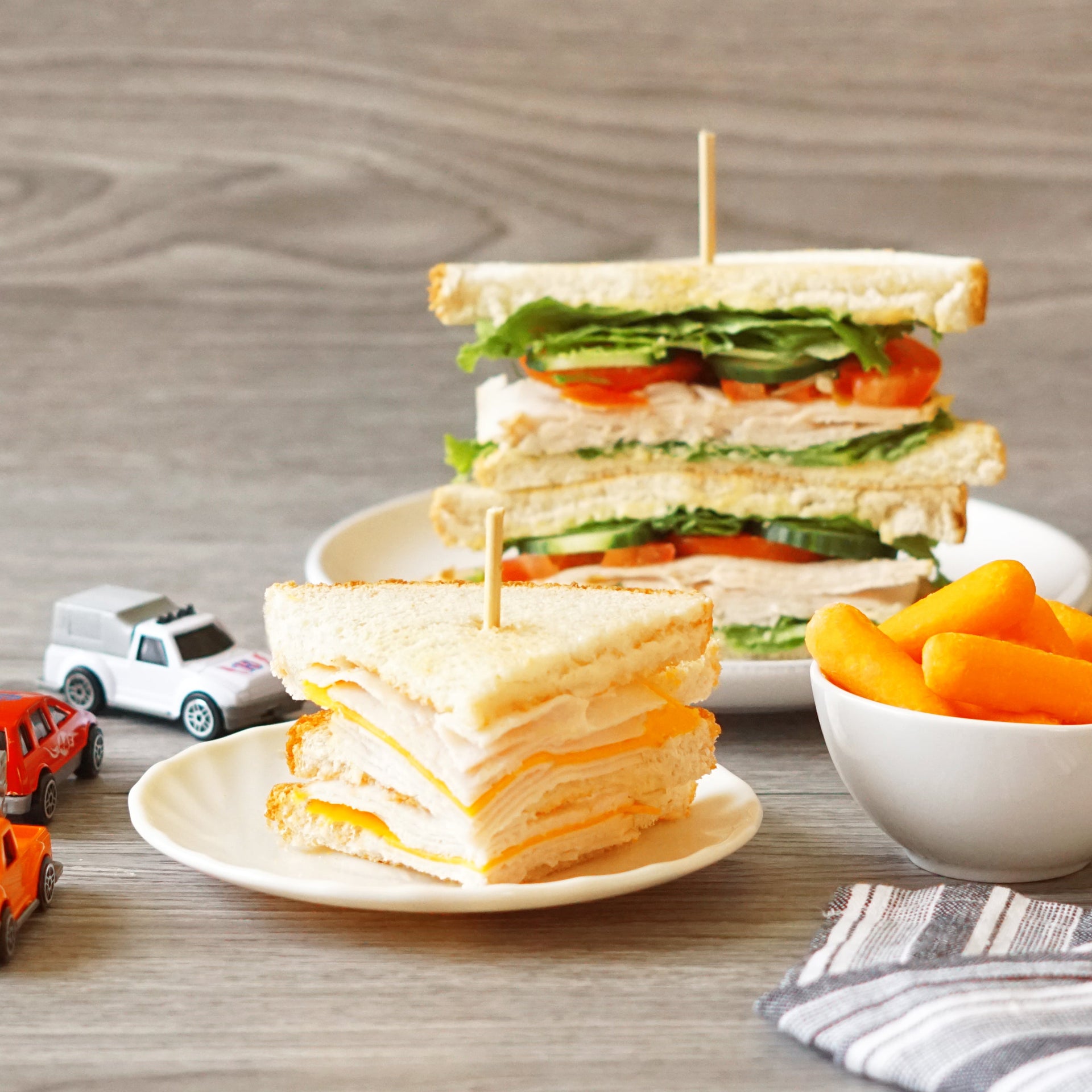 Club Sandwich For Kids
