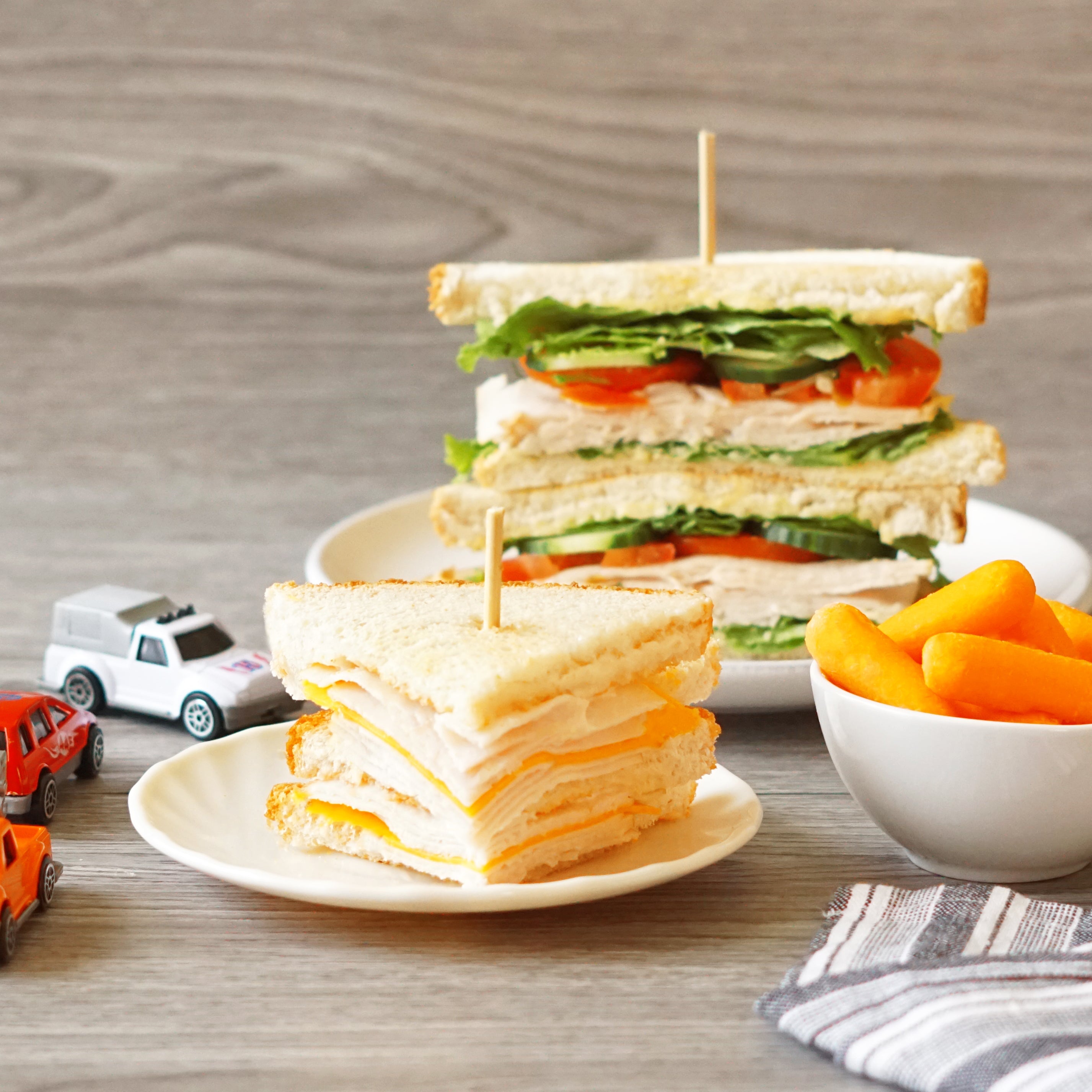 Club Sandwich For Kids