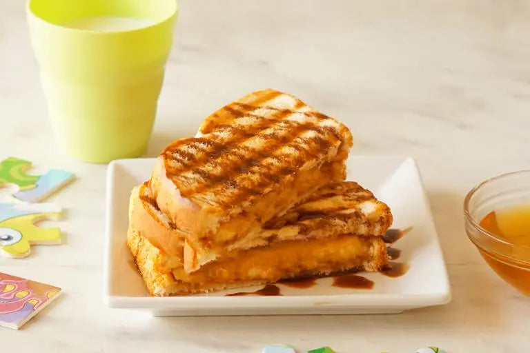 Grilled Peanut Butter Banana Fingers