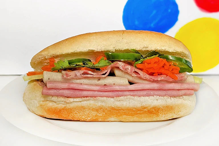 Vietnamese Wonder Banh Mi Sandwich (Cold Cut Filling)