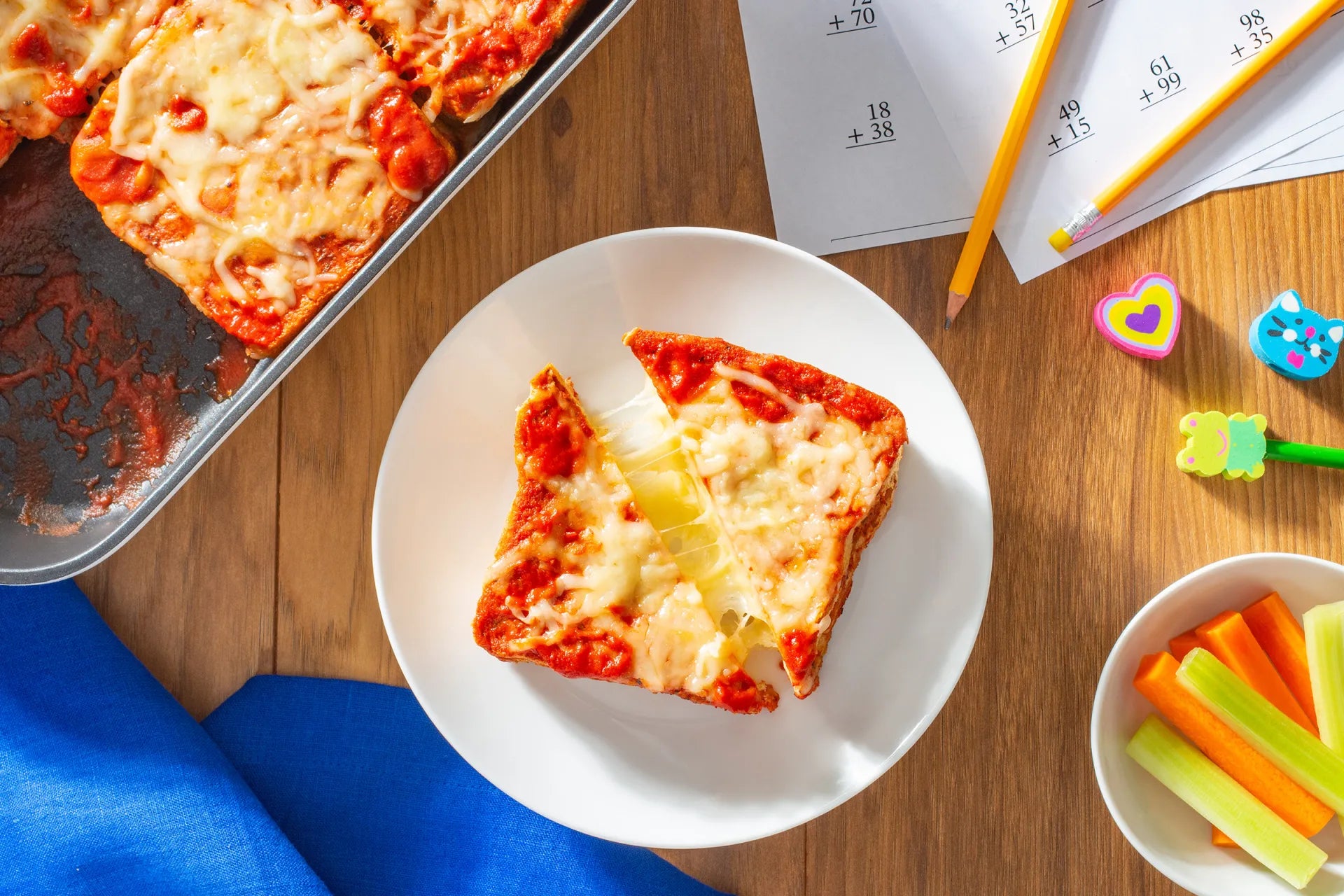 Grilled Cheese & Tomato Soup Bake