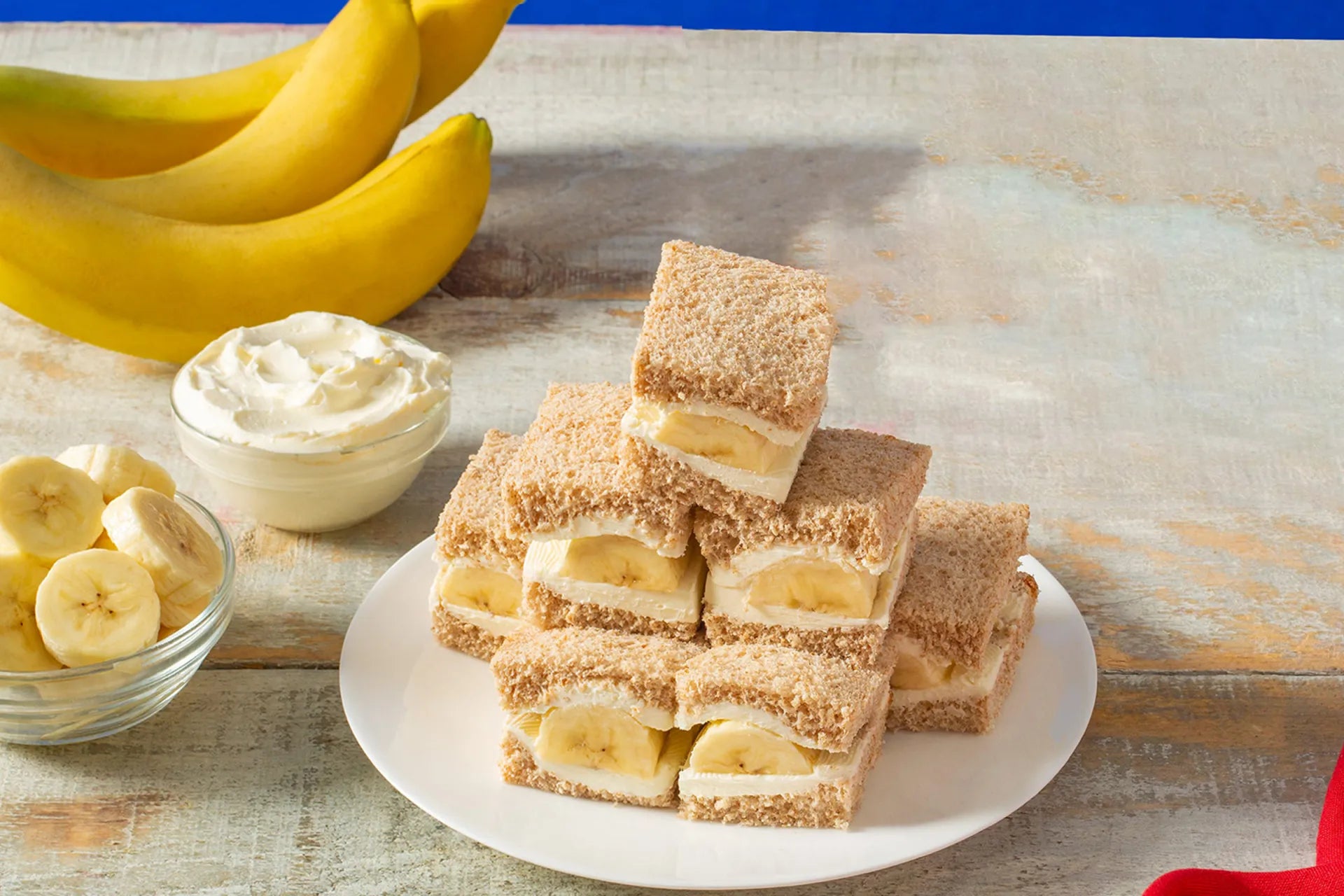 Banana Cream Cheese Squares