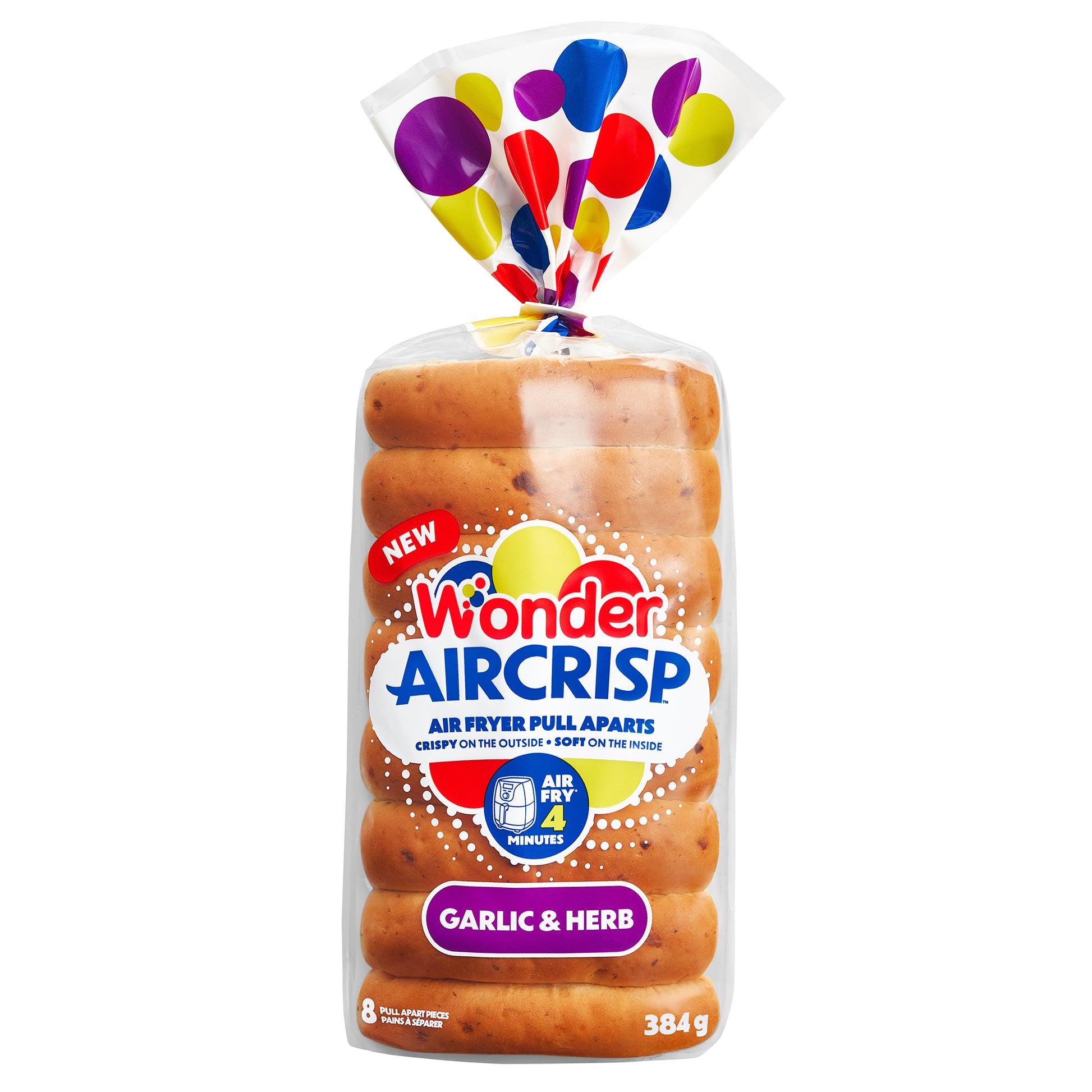Wonder AirCrisp Air Fryer Pull Aparts - Garlic & Herb Flavour