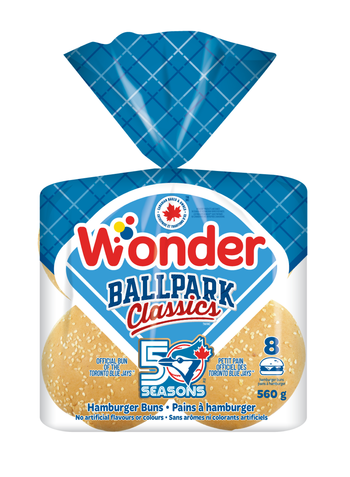 Ballpark Classics Hamburger Buns 8pk – Wonderbreads