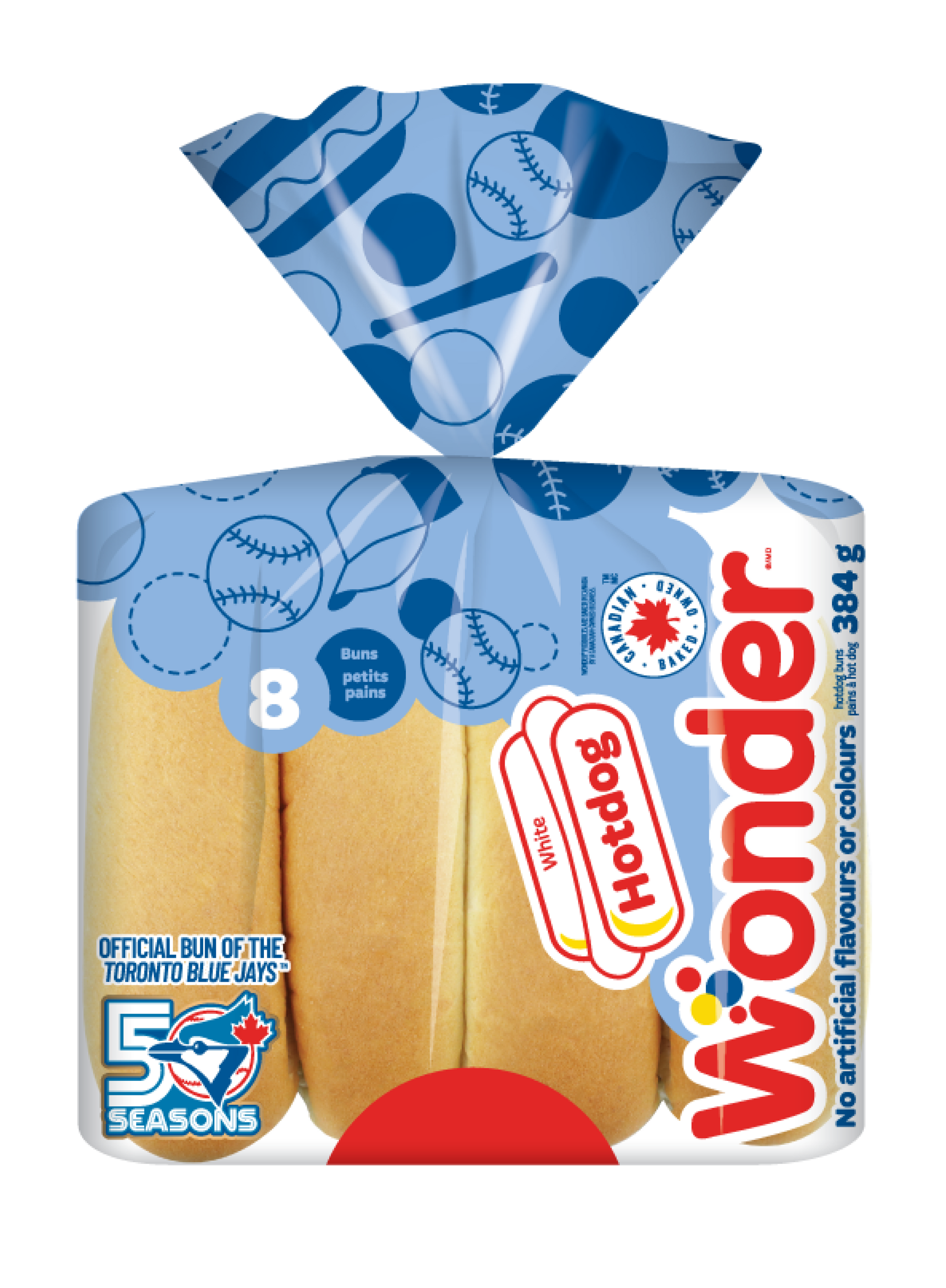 White Hotdog Buns 8pk