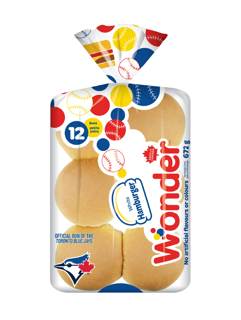 White Hamburger Buns 12pk