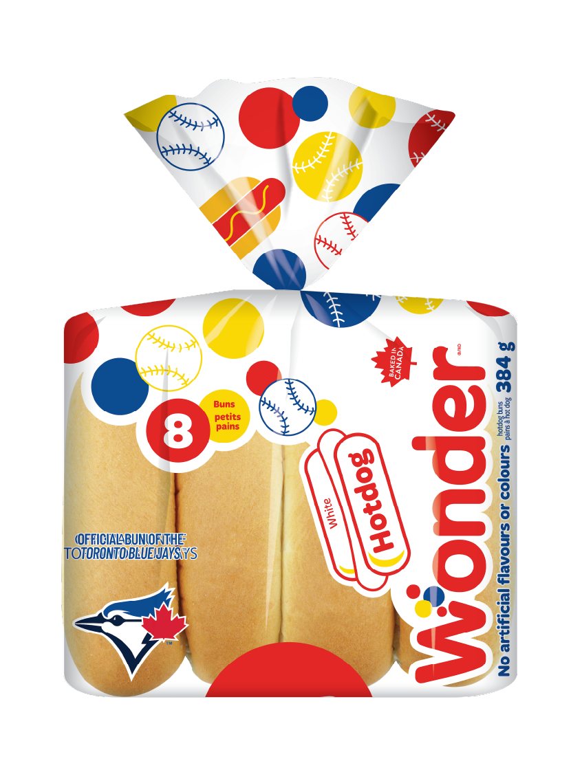 White Hotdog Buns 8pk