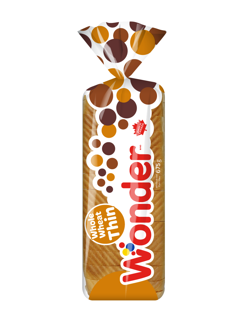 THIN Sandwich 100% Whole Wheat Bread 675g