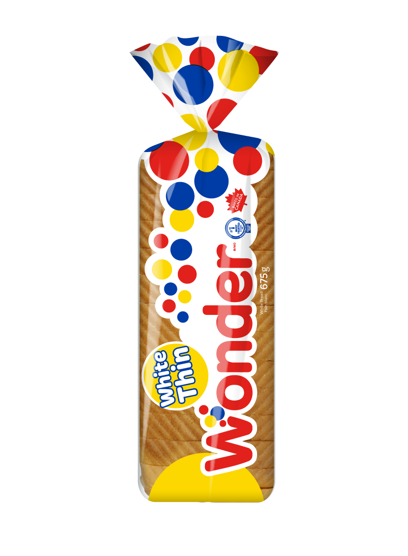 THIN Sandwich White Bread 675g