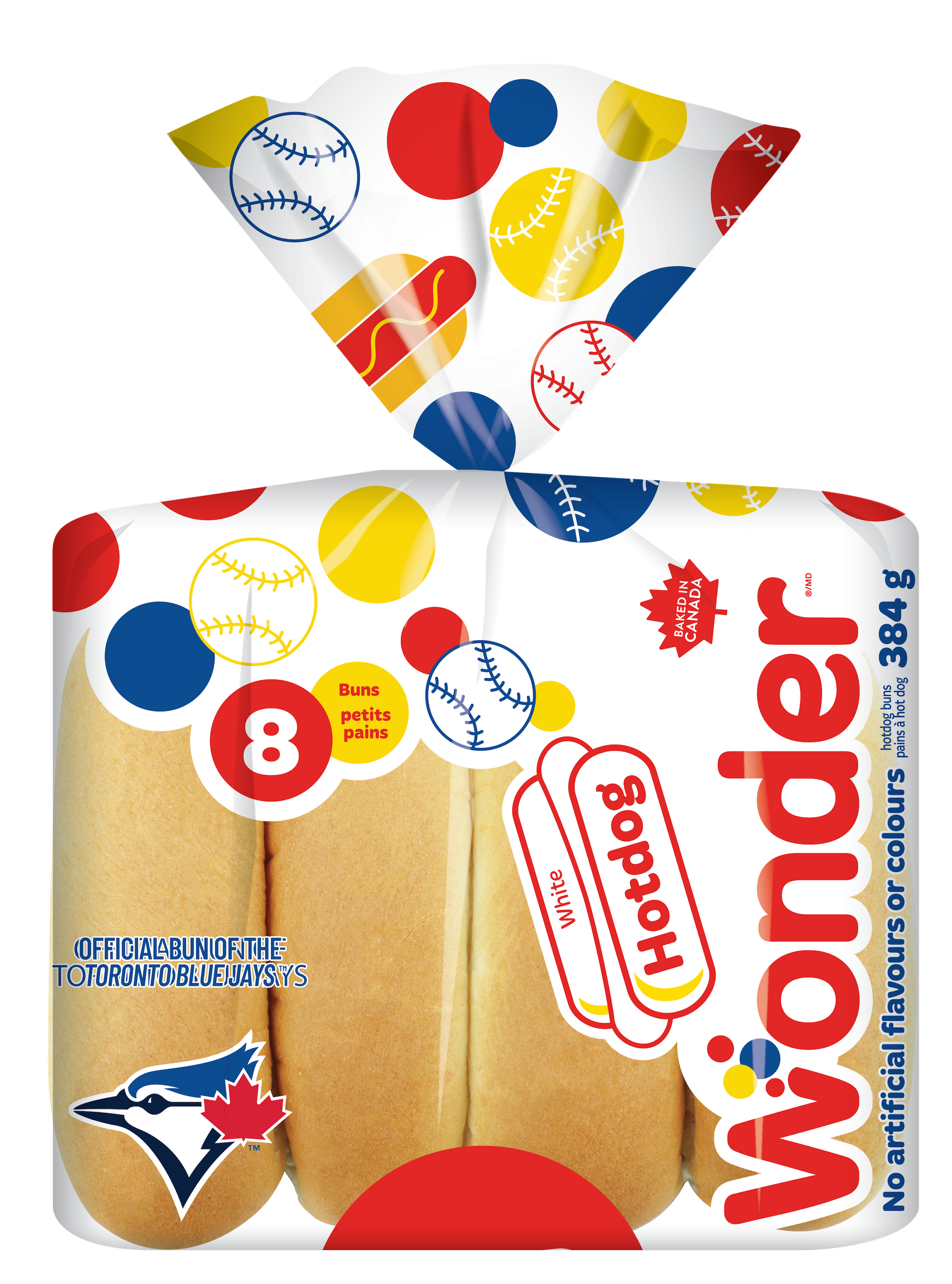 White Hotdog Buns 8pk