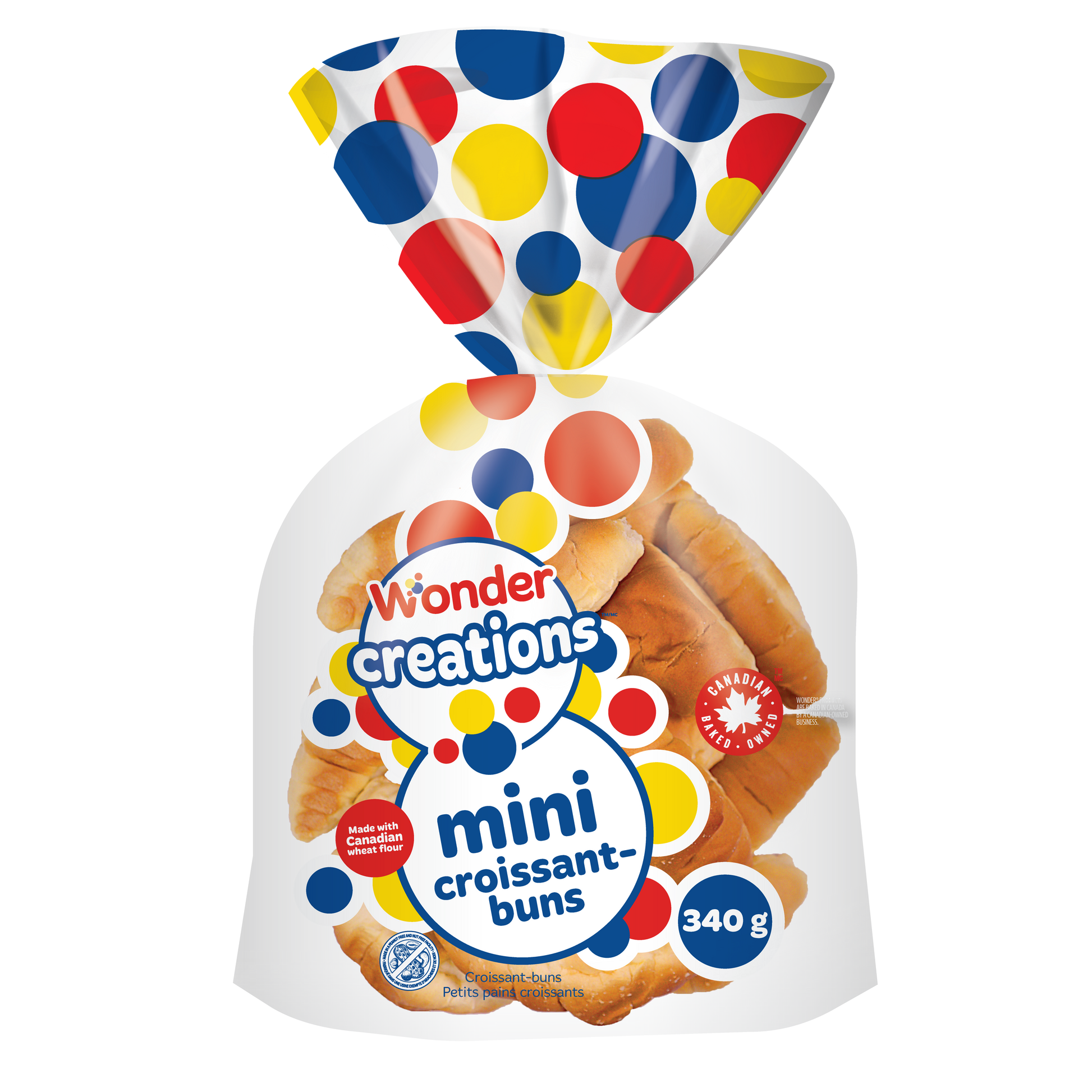 Wonder Creations Mini Croissant Buns